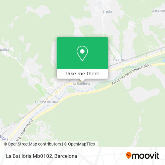 mapa La Batllòria Mb0102