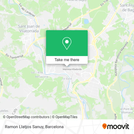 Ramon Llatjos Sanuy map