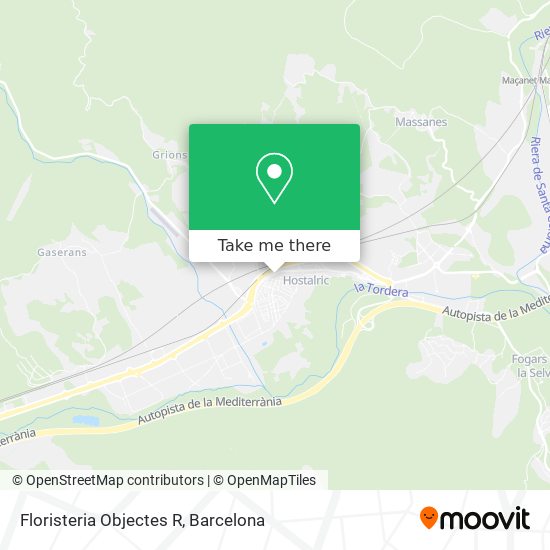 Floristeria Objectes R map