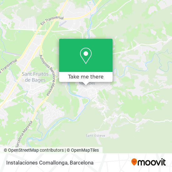 Instalaciones Comallonga map