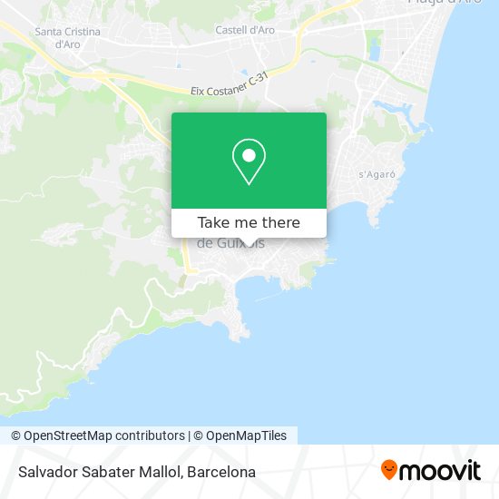 Salvador Sabater Mallol map
