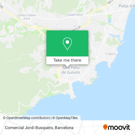 Comercial Jordi Busquets map