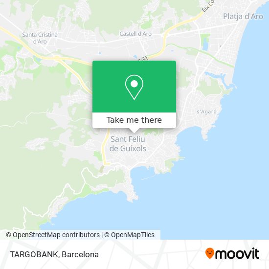 TARGOBANK map