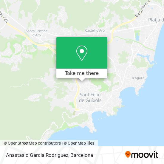 Anastasio Garcia Rodriguez map