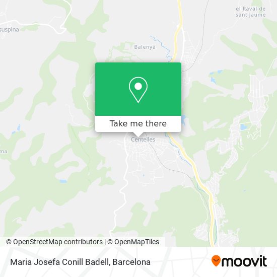 Maria Josefa Conill Badell map
