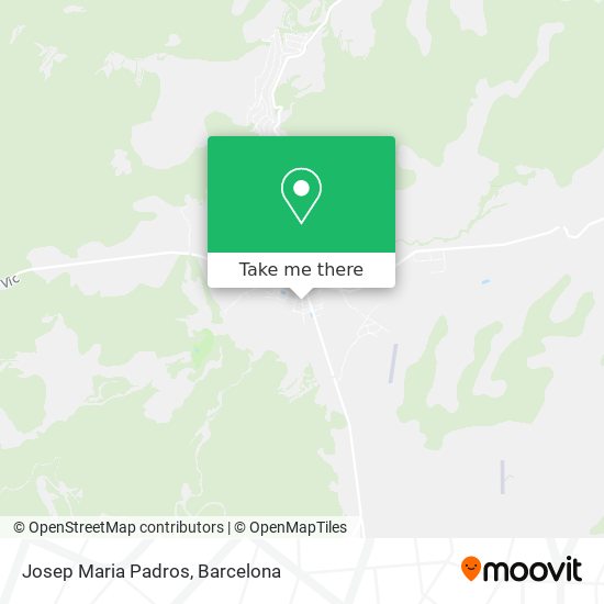 Josep Maria Padros map