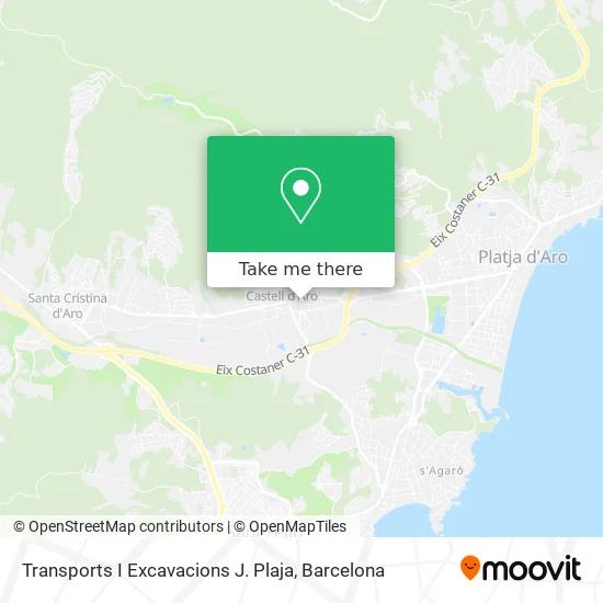 Transports I Excavacions J. Plaja map