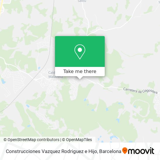 Construcciones Vazquez Rodriguez e Hijo map
