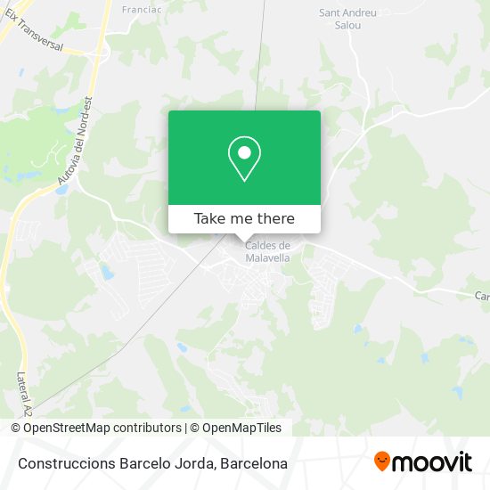 Construccions Barcelo Jorda map