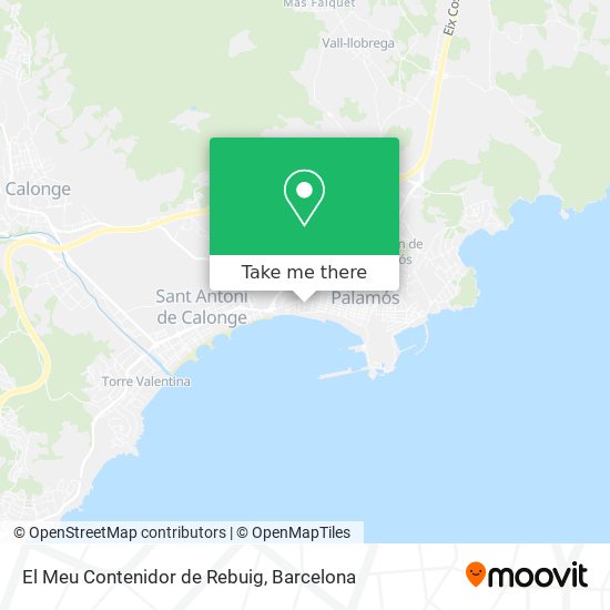 El Meu Contenidor de Rebuig map