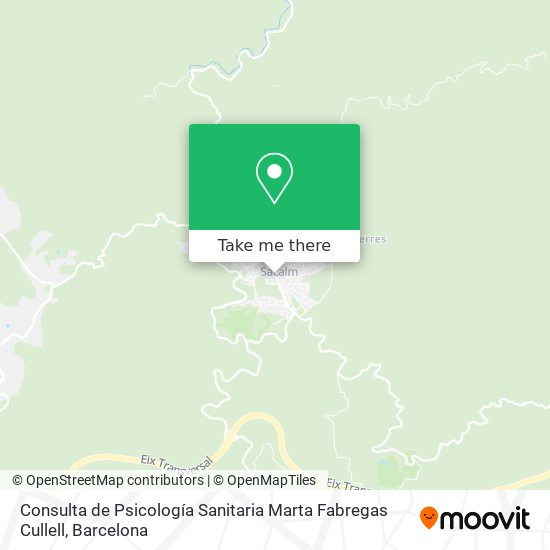 Consulta de Psicología Sanitaria Marta Fabregas Cullell map