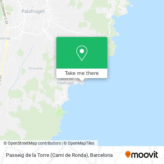 Passeig de la Torre (Camí de Ronda) map