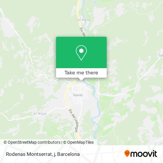 Rodenas Montserrat, j map