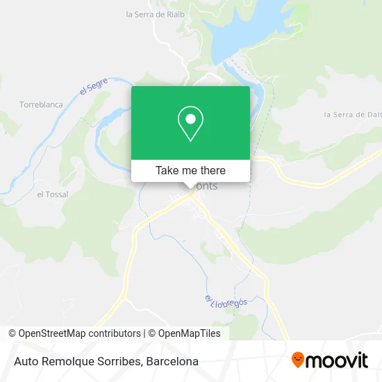 Auto Remolque Sorribes map