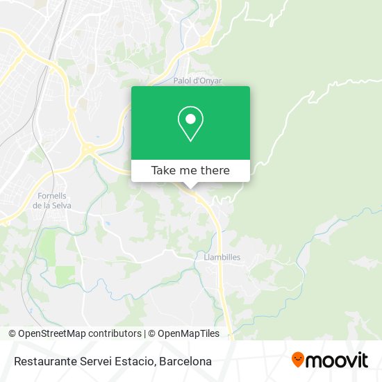 Restaurante Servei Estacio map