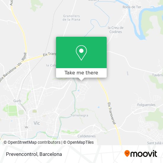 Prevencontrol map