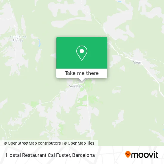 Hostal Restaurant Cal Fuster map