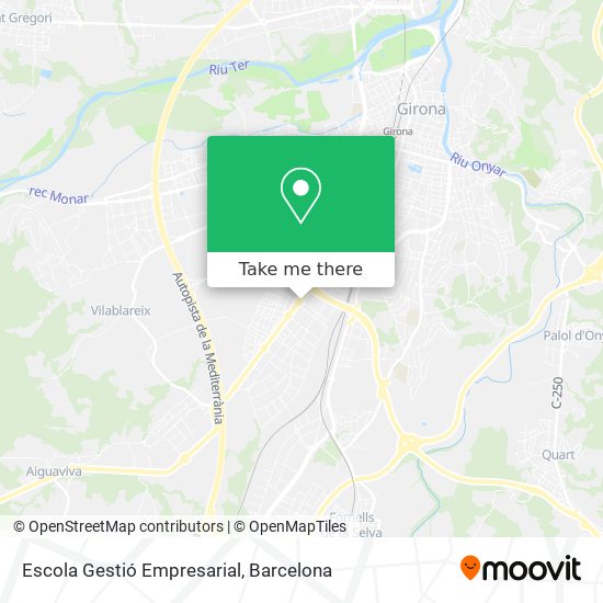 Escola Gestió Empresarial map