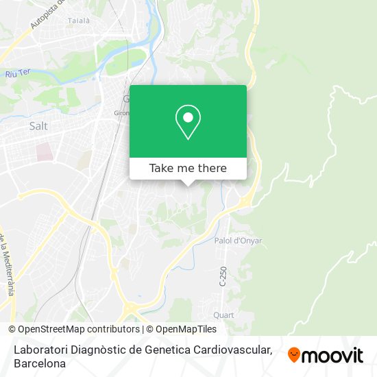 Laboratori Diagnòstic de Genetica Cardiovascular map