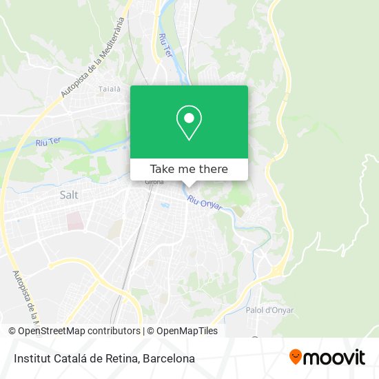 Institut Catalá de Retina map