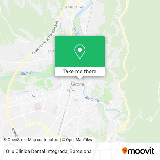 Oliu Clinica Dental Integrada map