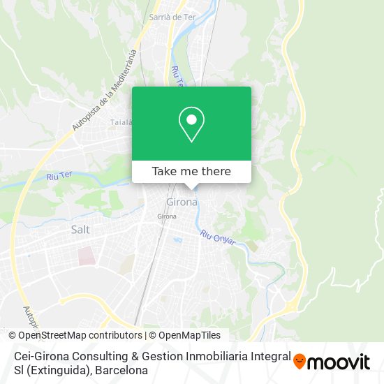 Cei-Girona Consulting & Gestion Inmobiliaria Integral Sl (Extinguida) map