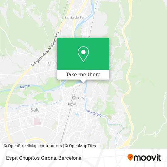 Espit Chupitos Girona map