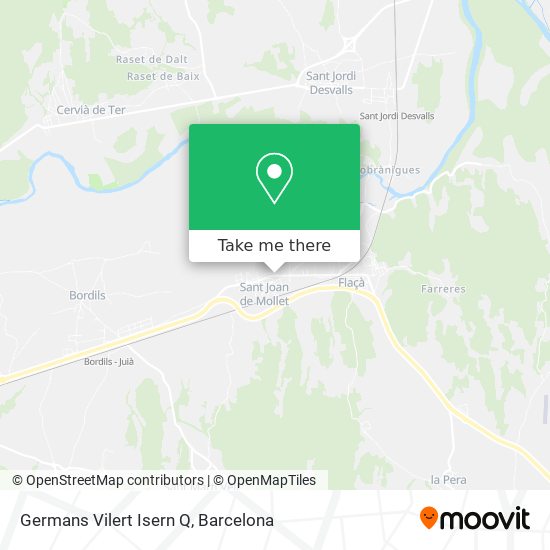 Germans Vilert Isern Q map