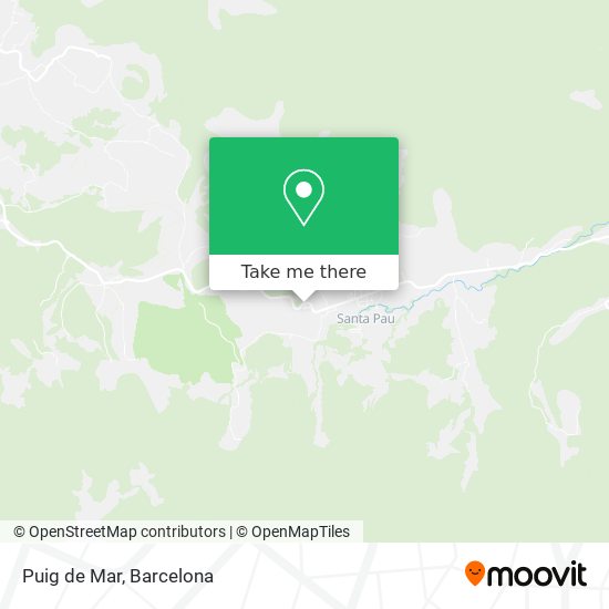 Puig de Mar map