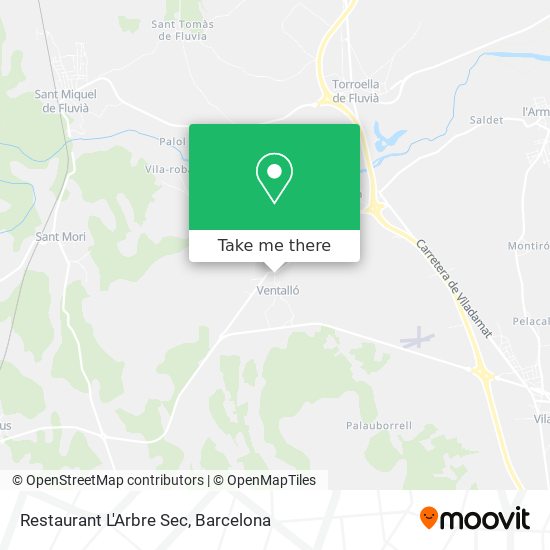 Restaurant L'Arbre Sec map