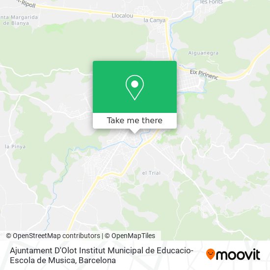Ajuntament D'Olot Institut Municipal de Educacio-Escola de Musica map