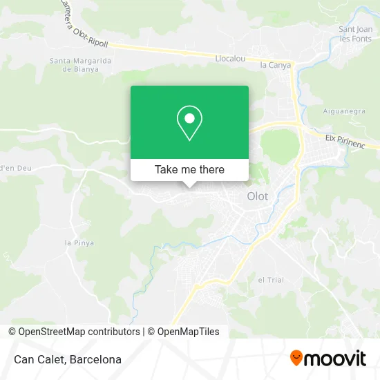 Can Calet map