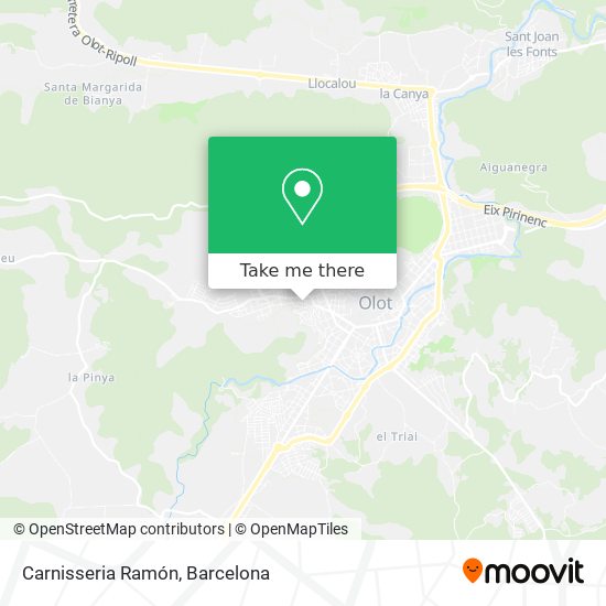 Carnisseria Ramón map