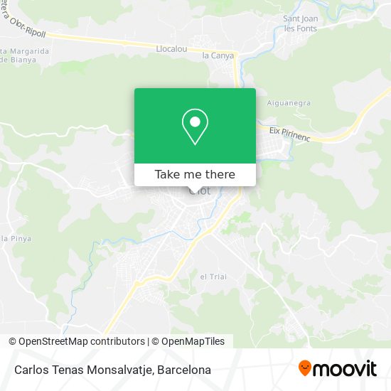 Carlos Tenas Monsalvatje map