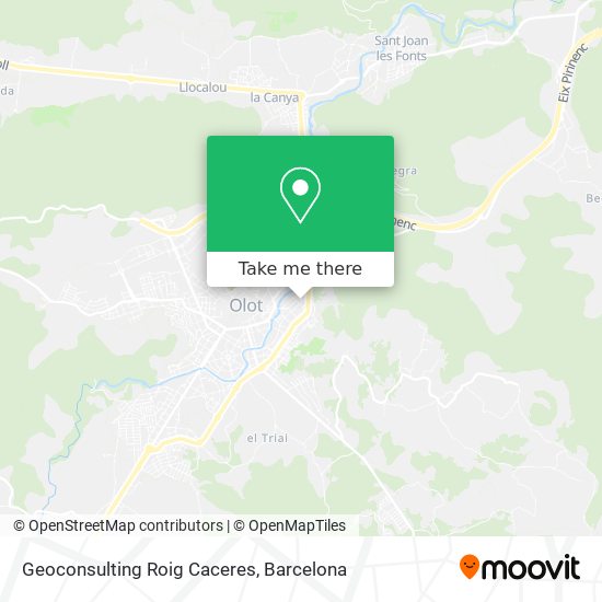 Geoconsulting Roig Caceres map