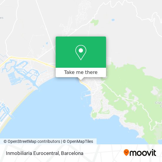 Inmobiliaria Eurocentral map