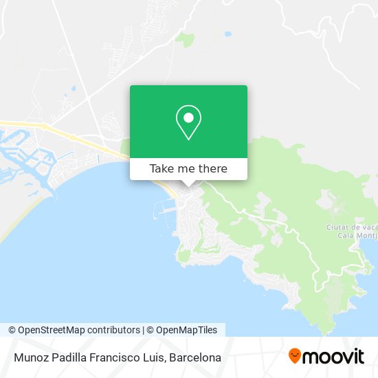Munoz Padilla Francisco Luis map