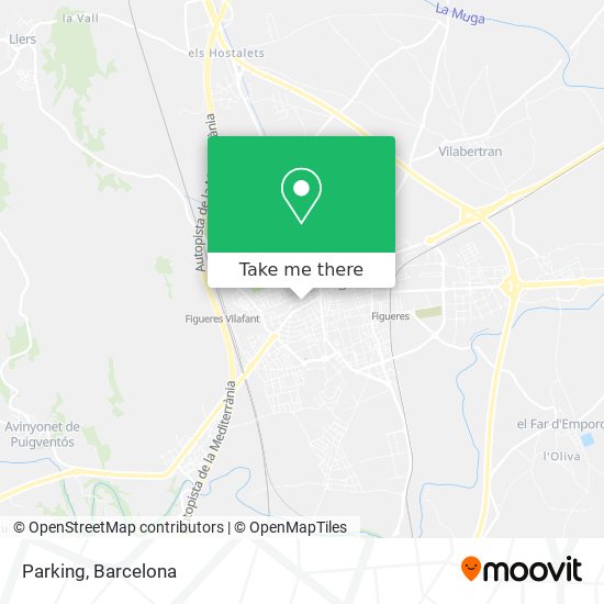 Parking map