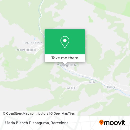 María Blanch Planaguma map