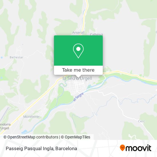 Passeig Pasqual Ingla map