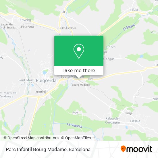 Parc Infantil Bourg Madame map