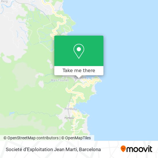 Societé d'Exploitation Jean Marti map