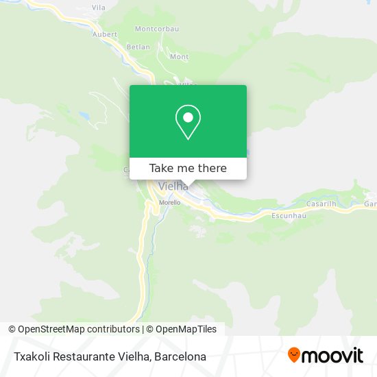 Txakoli Restaurante Vielha map