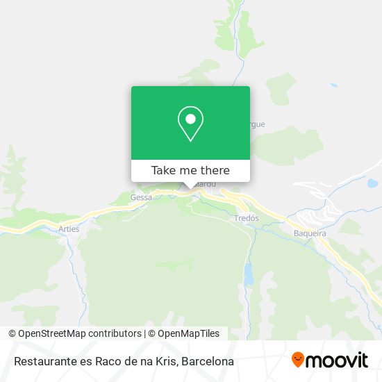 Restaurante es Raco de na Kris map