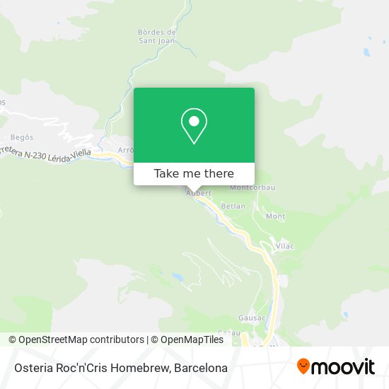 Osteria Roc'n'Cris Homebrew map