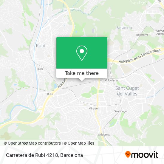 Carretera de Rubí 4218 map