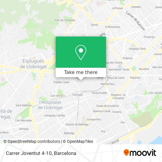 Carrer Joventut 4-10 map