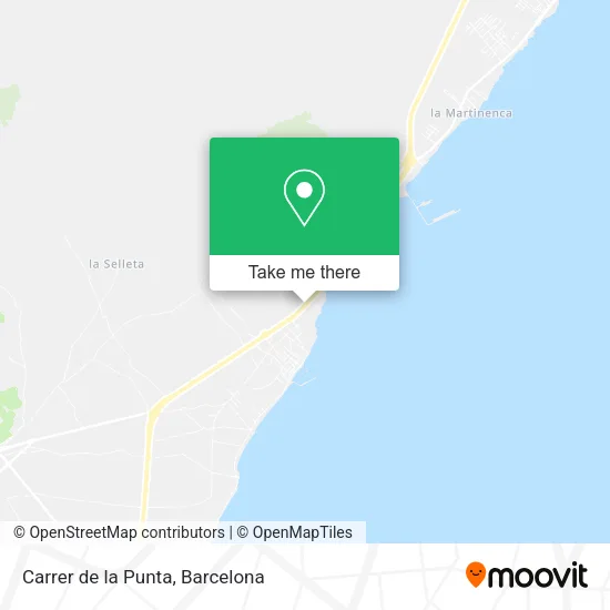 Carrer de la Punta map