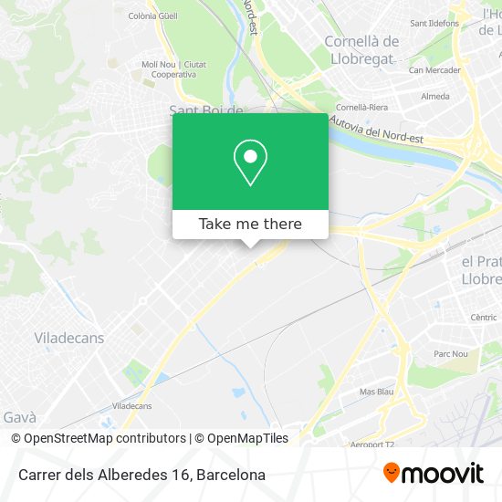 Carrer dels Alberedes 16 map