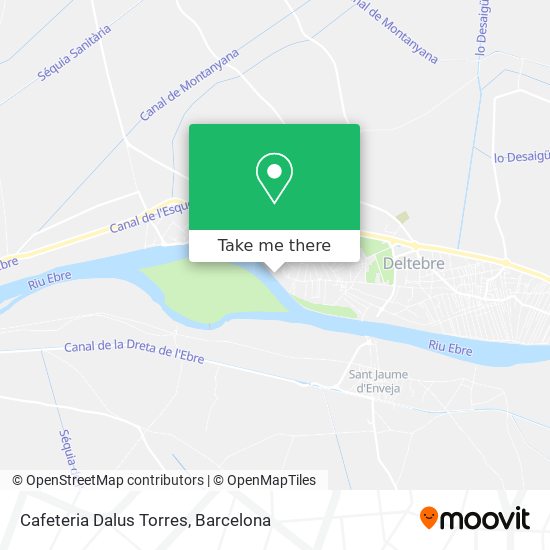 Cafeteria Dalus Torres map